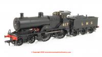 974008 Rapido MR 483 No.417 LMS Wartime Unlined Black
